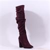 Una Healy Famous Friends Knee High Boot - Burgundy